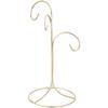 Bard's 3 Tiered Gold-Toned Ornament Stand, Tree, 10.75" H x 5.125" W x 5.125" D, Pack of 2 view 1