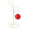 Bard's 3 Tiered Gold-Toned Ornament Stand, Tree, 10.75" H x 5.125" W x 5.125" D, Pack of 2 view 2