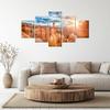Bryce Canyon Wall Art Utah Landscape Wall Decor US Thor's Hammer Picture National Park Canvas Print Mountain Poster Painting Framed Home Living Room Decoration(60''Wx32''H) view 4