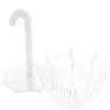 CHICIRIS 24 Pack Candy Boxes for Guests, Innovative Clear Umbrella Shape Candy Holder Bag Gift Box for Baby Shower Wedding Party Favors Decorations Supplies(White) view 1