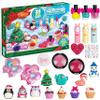 JOYIN 2023 Advent Calendar Kids Christmas 24 Days Countdown Calendar Toys for Girls with Little Figures Make Up Set for Kids Christmas Party Favor Gifts view 1