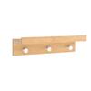 Cabilock Wall Mount Coat Rack with Shelf:Sturdy Wooden Floating Shelf with Hooks Decorative Key and Mail Holder for Wall for Home Entryway Decor view 1
