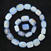 Amazing Gemstone Opalite Runes Crystal Runes Set of 25 Engraved Rune Stones with Runes Book PDF view 1