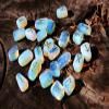 Amazing Gemstone Opalite Runes Crystal Runes Set of 25 Engraved Rune Stones with Runes Book PDF view 3