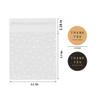 400PCS White Polka Dot Treat Bags and Sticker Set, 5.5x5.5 Inches view 2