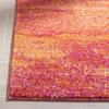 SAFAVIEH Evoke Collection 4' x 6' Ivory / Orange EVK272P Modern Abstract Non-Shedding Living Room Bedroom Accent Rug view 3
