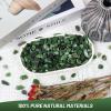 1.1lb Natural Green Jasper Crystal Chips-Healing Crystals Tumbled Chips, Green Jasper Crushed Crystal Gemstones for Crafts, Beautiful Package for Gift view 2