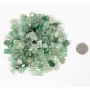 1.1lb Natural Crushed Green Strawberry Quartz Crystal Tumbled Chips-Healing Crystals Chips Bulk, Crushed Crystal Gemstones for Crafts, Beautiful Package for Gift(Green Strawberry Quartz) view 2