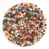 1.1lb Natural Multicolor Agate Crystal Tumbled Chips-Agate Healing Crystals Chips, Crushed Crystal Gemstones for Crafts, Beautiful Package for Gift (Multicolor Agate) view 1