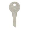Hillman Traditional Key House/Office Key Blank 112 AP1 Single Sided for Chicago Locks - Total Qty: 4 view 1