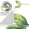 Absorbent Dish Drying Mat for Kitchen Counter - Yellow Whole Lemon Microfiber Drying Pad, Reversible Drainer Mats for Countertop, Large 18 x 24 inch view 2