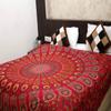 Popular Handicrafts Tapestry Wall Hanging Hippie Mandala Bohemian Hippy Psychedelic Design Indian Peacock Meditation Gypsy Tapestries Bedspread 30 x 40 Inches (76 x 101 cms), Blue view 2