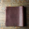 Holtz Leather Co. Personalized Fine Leather 3 Ring Binder Notebook Photo Album Recipie Binder Leather Binder (Brown) - The Langley view 2