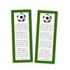 30 bookmarks soccer baby shower favors personalized green gender neutral view 1