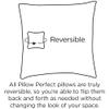 Pillow Perfect Monti Chino Solid Indoor/Outdoor Small Throw Pillow Plush Fill, Weather and Fade Resistant, Small Throw - 16.5" x 16.5", Tan, 2 Count view 2