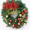 Wreath LIU- Christmas 15 Inch Artificial Front Door for Home Farmhouse Shopping Mall Christmas Party Decoration view 2