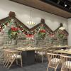 Wreath LIU- Christmas 15 Inch Artificial Front Door for Home Farmhouse Shopping Mall Christmas Party Decoration view 3