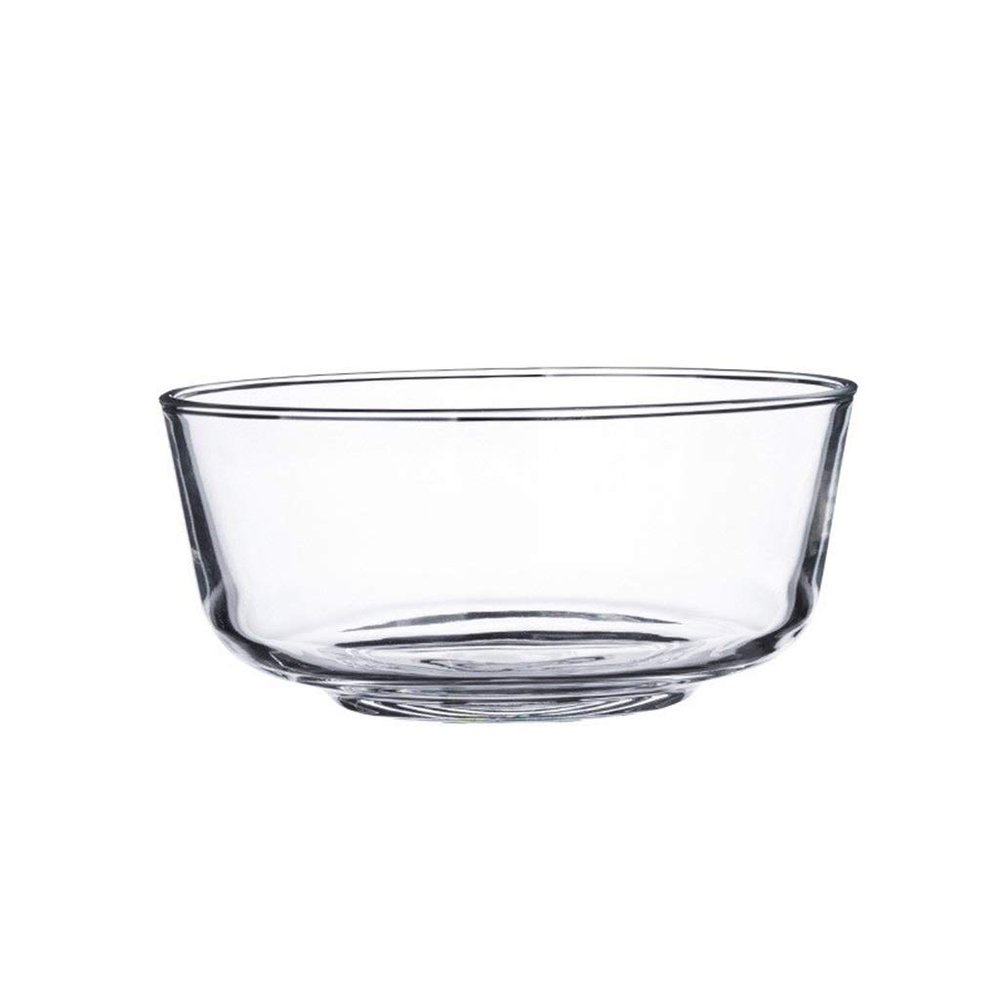 1000-1800ML Glass Bowl, Salad Mixing Bowl Cheese Bowl Fruit Bowl Transparent Bowl Thick Bowl Suitable for Microwave Ovens (Color : 1800ML)