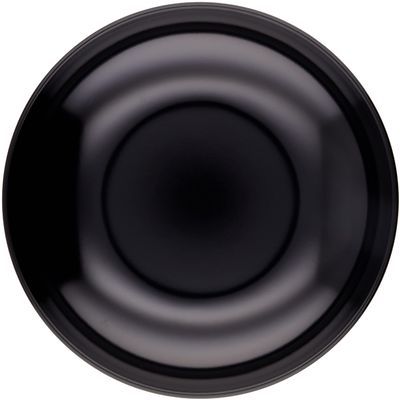 Nagao SP-33B Unbreakable Tableware, Round Plate, Plate, Black, 6.3 inches (16 cm), Made in Japan