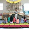 Flagship Carpets Learning Grid Colorful Numbers and Letters Kids Seating Area Rug for Classroom, Play Area Mat, Home Learning or Kids Room Carpet, 7'5" x 12', Seats 24 view 2