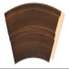 OVALCREST Round Beveled Wall Mirror for Home Decor - Palomar Style - Sunset Gold - 23x23 Outside Dimensions view 2