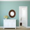 OVALCREST Round Beveled Wall Mirror for Home Decor - Palomar Style - Sunset Gold - 23x23 Outside Dimensions view 3