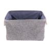 Cabilock Laundry Basket Lid Fabric Storage Bin Woven Basket for Bedroom Living Room view 1