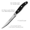 Henckels Forged Contour 8-pc Steak Knife Set - Black view 3