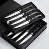 Henckels Forged Contour 8-pc Steak Knife Set - Black view 4