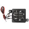 PTC Fan Heater,Thermostatic Ceramics Fast Heating Air Dehumidification DC Fan Heater DIY Accessories for Car Small Space Culture Room(24V 250W) view 1