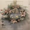Handmade Icy Pink Wreath view 2