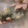 Handmade Icy Pink Wreath view 4