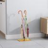 Umbrella Racks WXYZ Golden Household Umbrella Stand, Cactus-Shaped Umbrella Bucket, Multifunctional Umbrella Drain Rack, Can Store Long and Short Umbrellas 33x25x60cm view 3