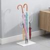 Umbrella Racks WXYZ Umbrella Stand, Household Umbrella Bucket Wrought Iron Cactus Shape, Hollow and Quick Drain Umbrella Storage Rack 33x25x60cm White view 2