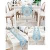 FUFU Table Runners Dresser Scarf,Simple Modern Palace Long Tablecloths Table Runner for Catering Events Dinner Parties Indoor and Outdoor Parties for Kitchen Table view 4