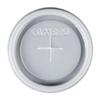Cambro CLNT5190 Translucent NT5 Tumbler Lid w/Straw Slot - 1500 / CS view 1