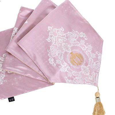 FUFU Table Runners Dresser Scarf,Simple Modern Palace Long Tablecloths Table Runner for Catering Events Dinner Parties Indoor and Outdoor Parties for Kitchen Table (Color : Pink, Size : 30X180cm)