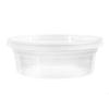 (1000 PCS/SET-8oz) Ultra Clear Plastic Food Container with Lids Food Prep to go Container Great for Salad Reusable Food Storage Containers with Lids BPA-Free Leak Proof Light Duty view 1