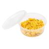 (1000 PCS/SET-8oz) Ultra Clear Plastic Food Container with Lids Food Prep to go Container Great for Salad Reusable Food Storage Containers with Lids BPA-Free Leak Proof Light Duty view 3