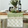 FUFU Table Runners Embroidered Table Runner,High-Grade Embroidery Tablecloth Chinese Cotton Table Runner Tea Runner Farmhouse Table Runner for Holiday Decorations for Kitchen Table (Size : 33x200cm) view 2