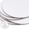 10 Inch White Cake Boards [48 Pack] Round Circle Cardboard Base Corrugated, Perfect for Cake Decorating view 4