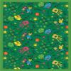Back2Basics Scribbles Green 7 ft.8 in. x 10 ft.9 in. WearOn Nylon Machine Tufted- Cut Pile Just for Kids Rug view 1