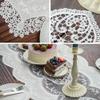 FUFU Table Runners Dresser Scarf,Doily Long Tablecloth Lace Table Table Runner Light Luxury TV Cabinet Table Runner Retro for Wedding Party Holiday Decorations for Kitchen Table view 4