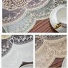 FUFU Table Runners Dresser Scarf,Doily Long Tablecloth Lace Table Table Runner Light Luxury TV Cabinet Table Runner Retro for Wedding Party Holiday Decorations for Kitchen Table view 2