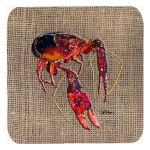 CoolCookware Crawfish Foam Coasters44; Set of 4