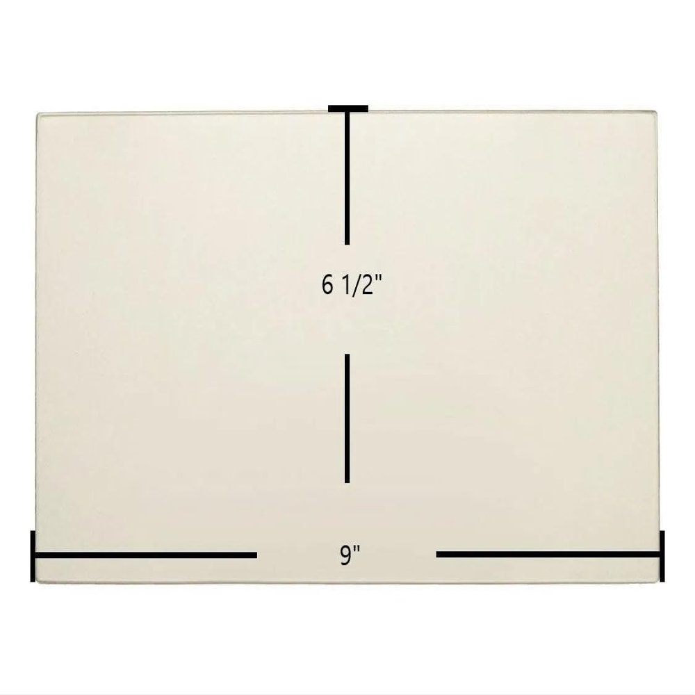 Buck Stove 9" x 6 1/2" Glass