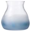 ADERIA 9573 Vase, Glass Vase, Mini Vase, Blue [Diameter 3.0 x Height 5.0 inches (7.7 cm) x Height 5.0 inches (12.9 cm)], Made in Japan view 1