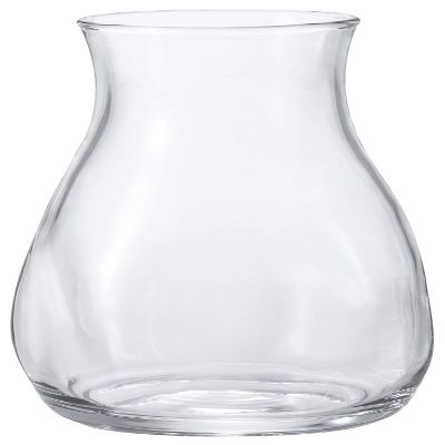 Aderia B-2404 Glass Vase, Mini Mini Vase, Clear, Diameter 3.0 x Height 5.1 inches (7.7 x 12.9 cm), Made in Japan