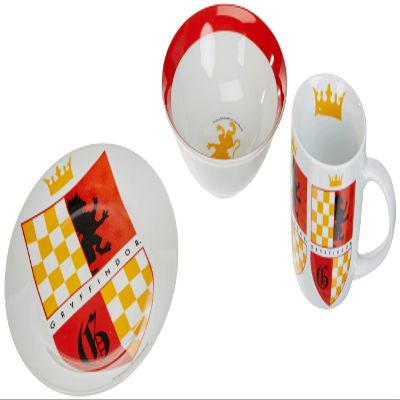 Warner Brothers Harry Potter 13298 Children's Tableware, Porcelain Crockery