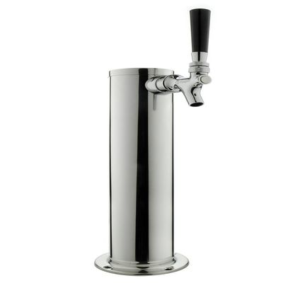 Kegco DT1F-MFL Draft Tower, 1-Tap, Stainless Steel